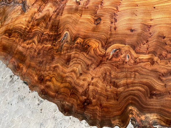 Tischplatte Karagach Bohle Diele Esstisch Massiv Epoxidharztisch