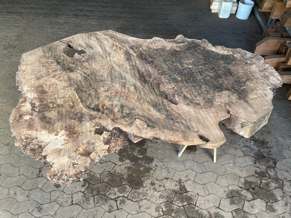 Tischplatte Bohle Esstisch Massiv Nussbaum Epoxidharztisch