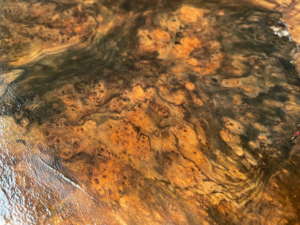Tischplatte Bohle Esstisch Massiv Nussbaum Epoxidharztisch