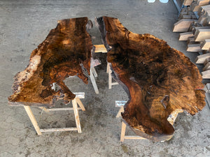 Tischplatte Bohle Esstisch Massiv Nussbaum Epoxidharztisch